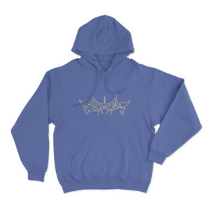 Bilmuri Chrome Hoodie Blue