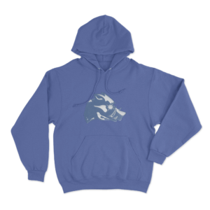 Blue Hog Hoodie Blue